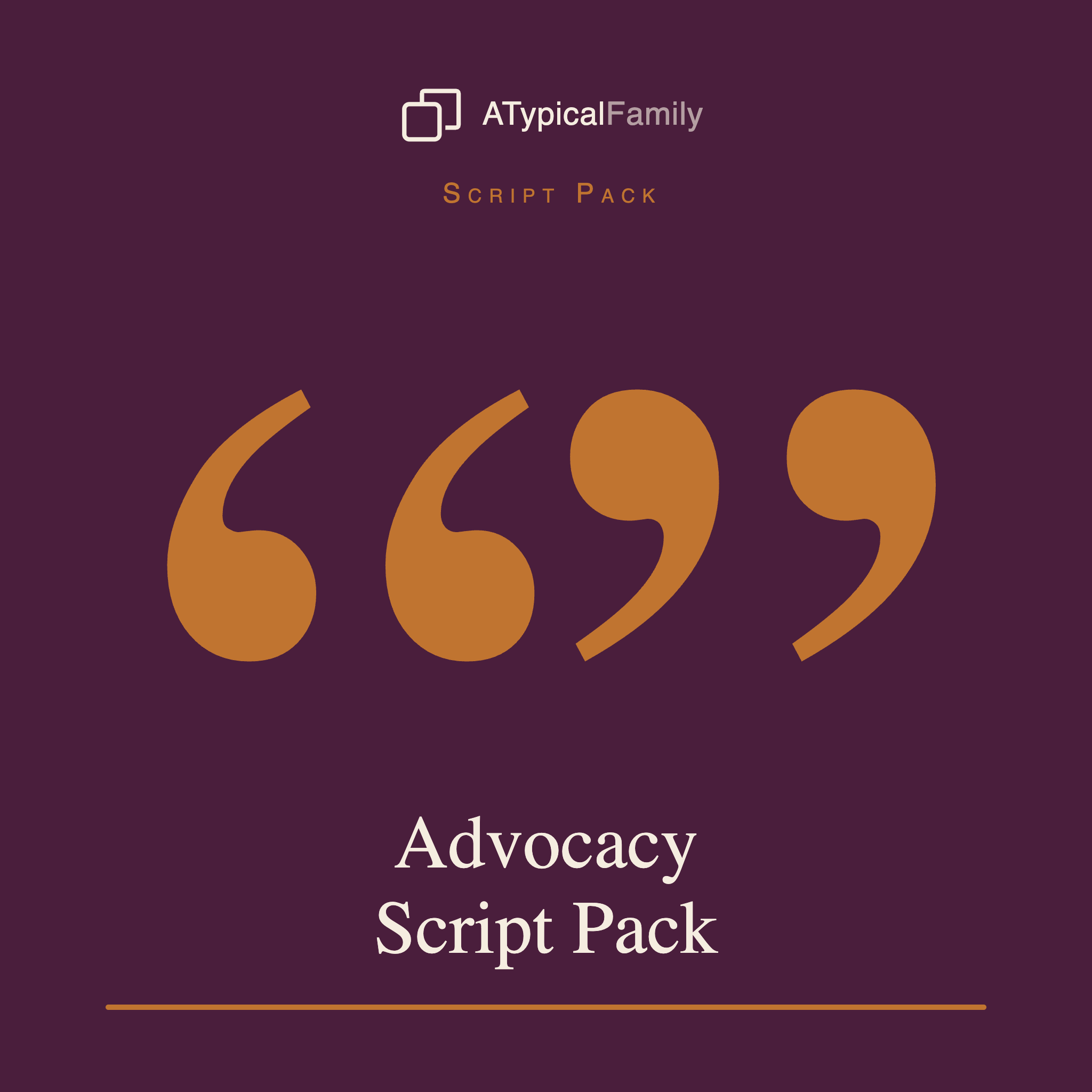 Advocacy Script Pack